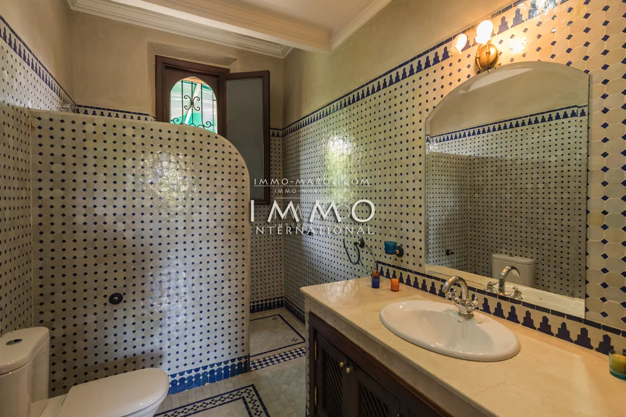 Maison de charme a vendre golf amelkis marrakech