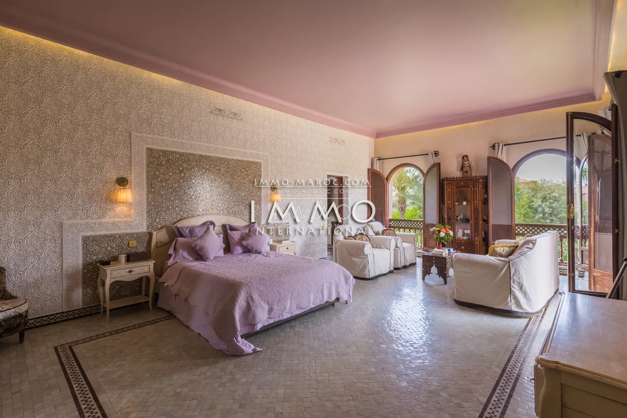 Maison de charme a vendre golf amelkis marrakech