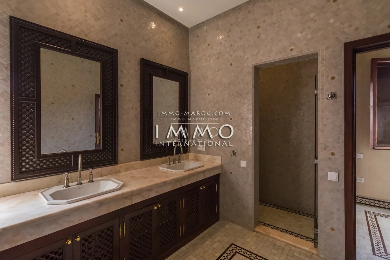 Maison de charme a vendre golf amelkis marrakech