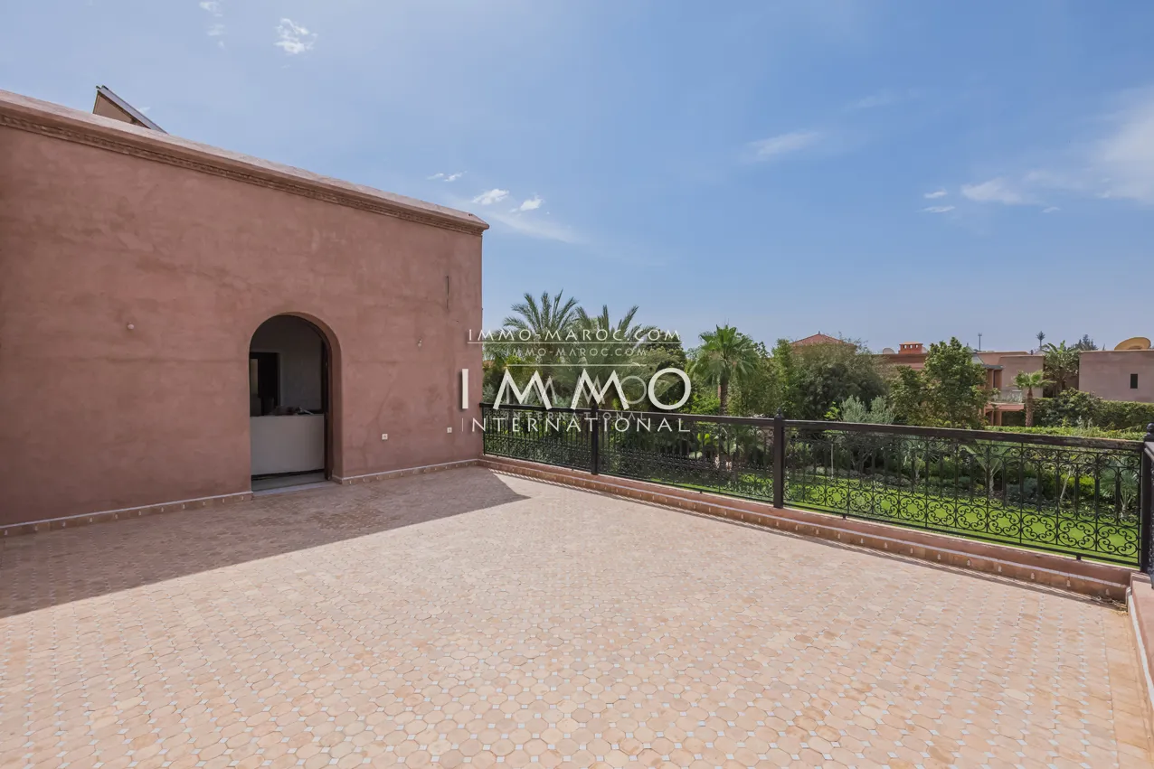 Maison de charme a vendre golf amelkis marrakech