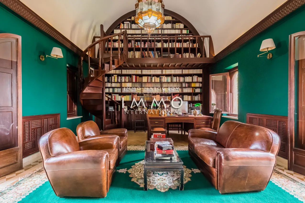 Maison de charme a vendre golf amelkis marrakech