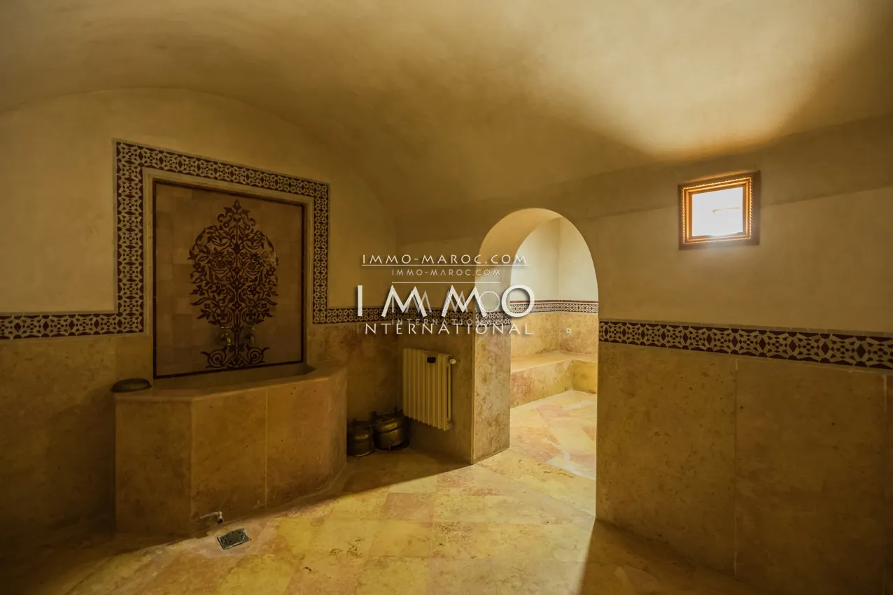 Maison de charme a vendre golf amelkis marrakech