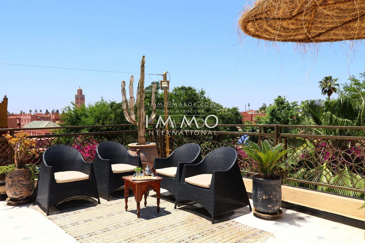 Magnifique riad  en plein centre de la médina de marrakech