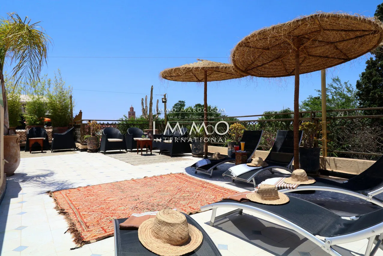 Magnifique riad  en plein centre de la médina de marrakech