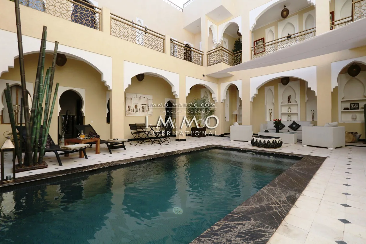 Magnifique riad  en plein centre de la médina de marrakech