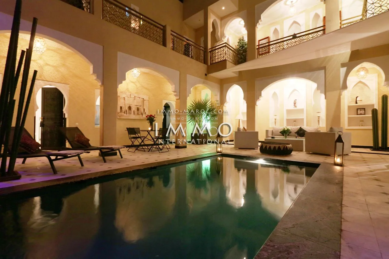 Magnifique riad  en plein centre de la médina de marrakech