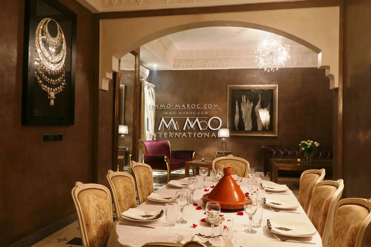 Magnifique riad  en plein centre de la médina de marrakech