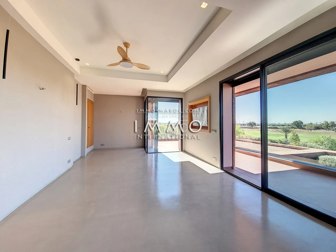 Villa contemporaine sur golf marrakech a vendre