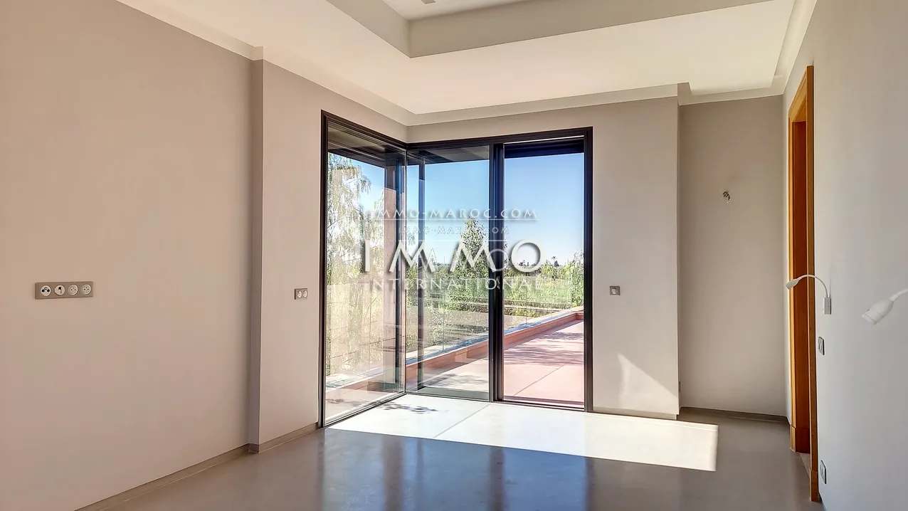 Villa contemporaine sur golf marrakech a vendre