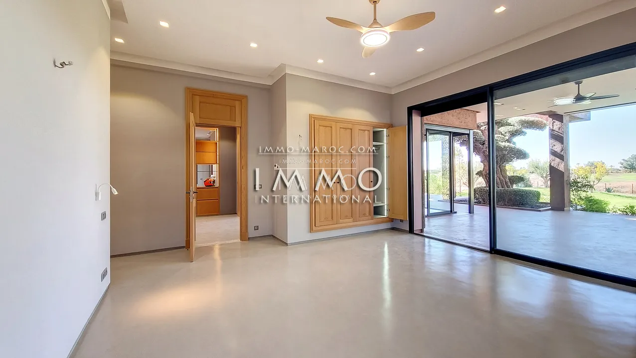 Villa contemporaine sur golf marrakech a vendre
