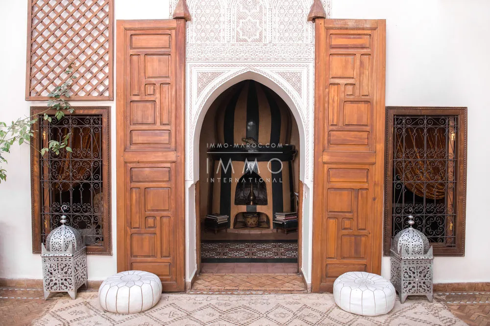 Joli riad bien situé à vendre à marrakech