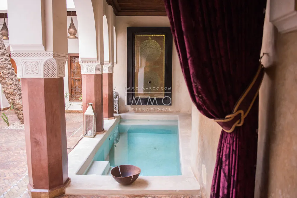 Joli riad bien situé à vendre à marrakech