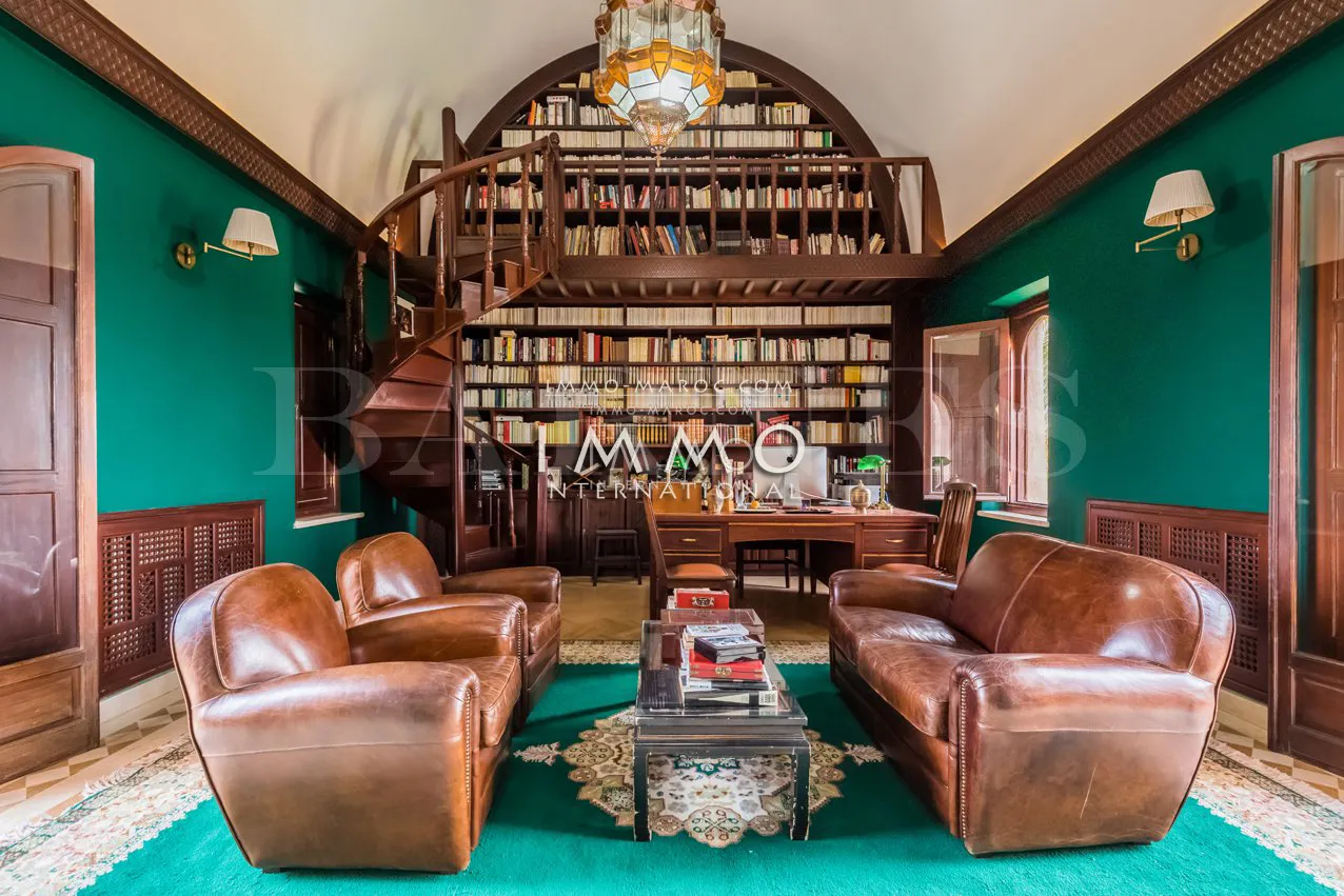 Maison de charme a vendre golf amelkis marrakech