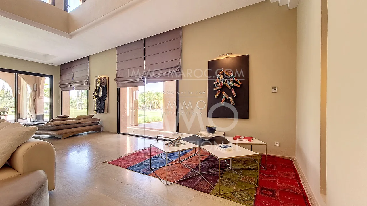 Villa d'architecte de 1900m2 a vendre  face à l'atlas marrakech