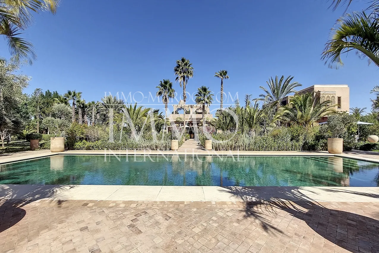 Elegante propriete a vendre avec vue sur l'atlas marrakech