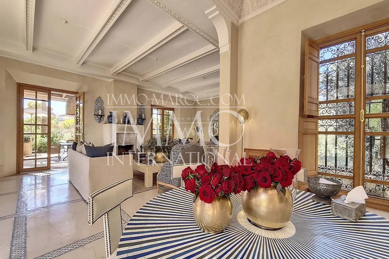 Elegante propriete a vendre avec vue sur l'atlas marrakech