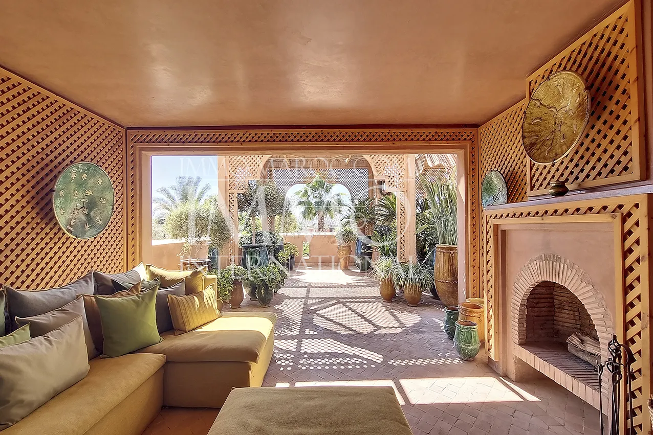 Elegante propriete a vendre avec vue sur l'atlas marrakech