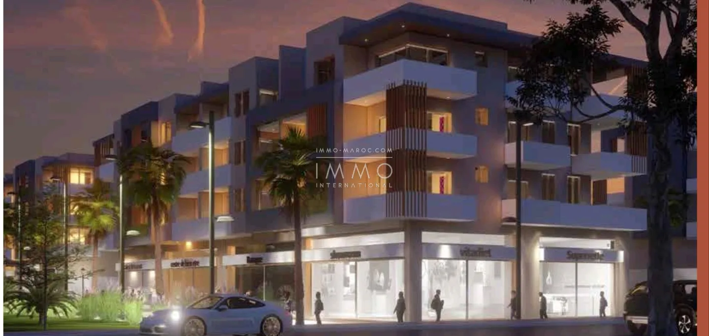 Terrain r+5 autorisé à vendre a marrakech hivernage 