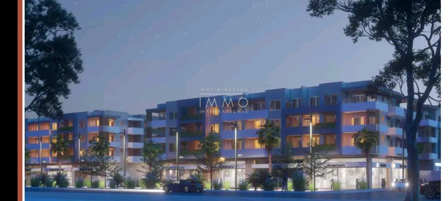 Terrain r+5 autorisé à vendre a marrakech hivernage 