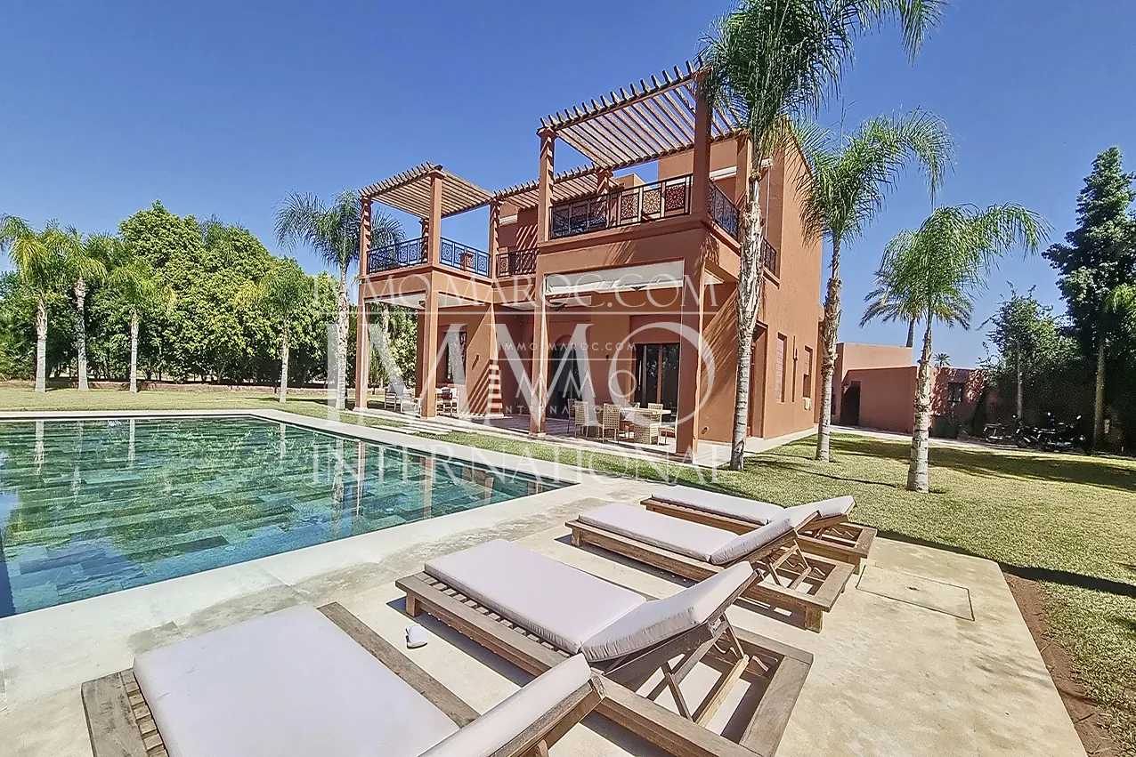 Villa a vendre a la palmeraie marrakech