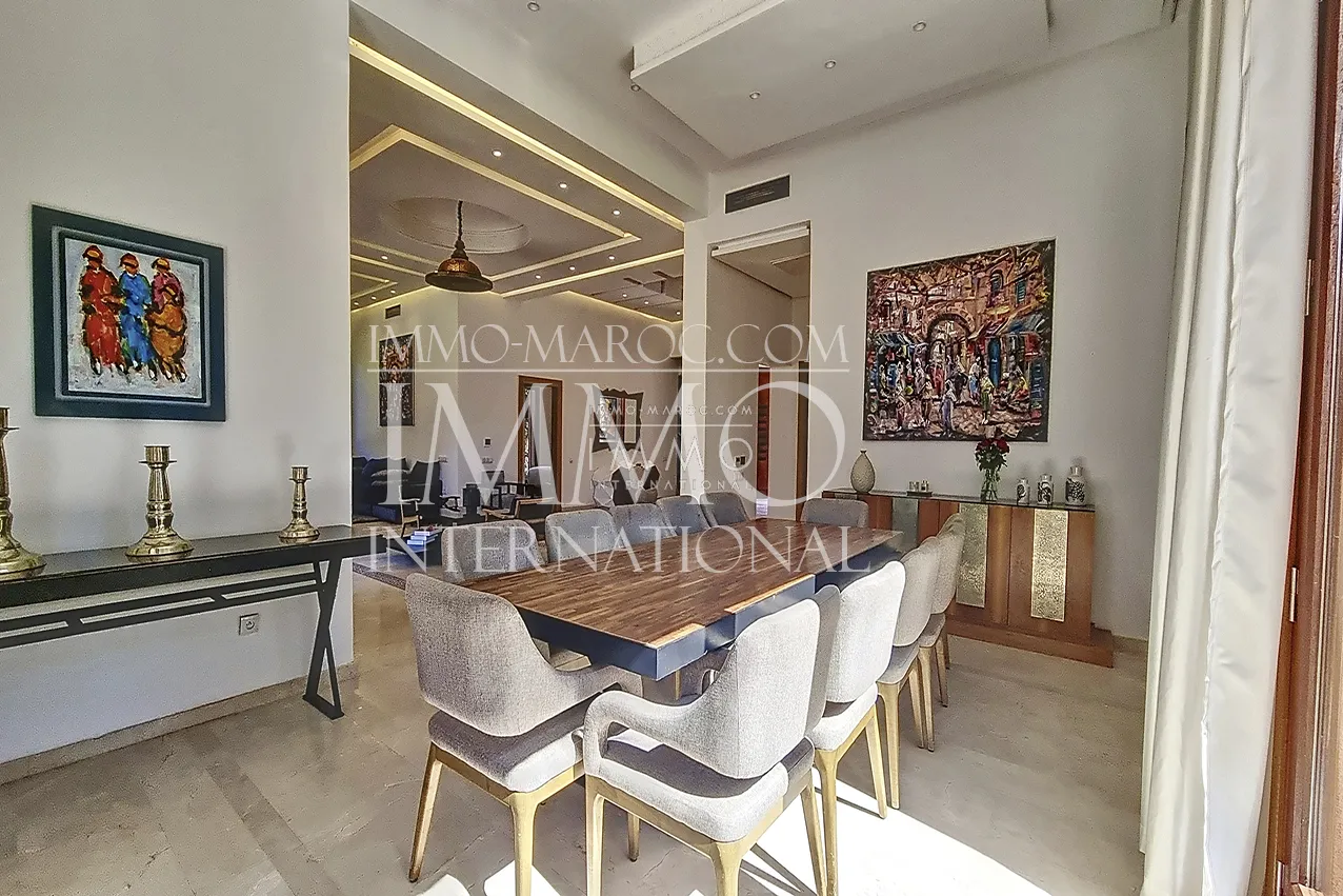 Villa a vendre a la palmeraie marrakech