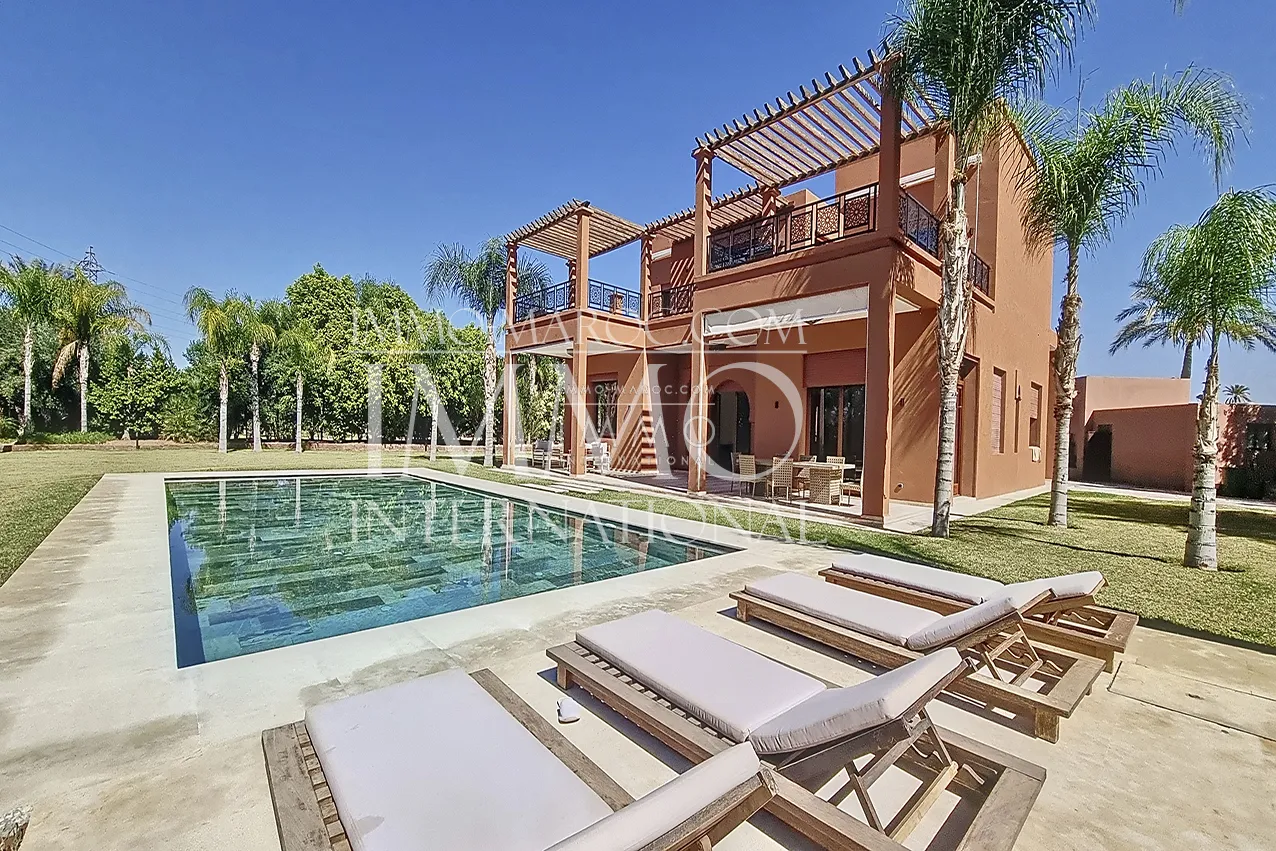 Villa a vendre a la palmeraie marrakech