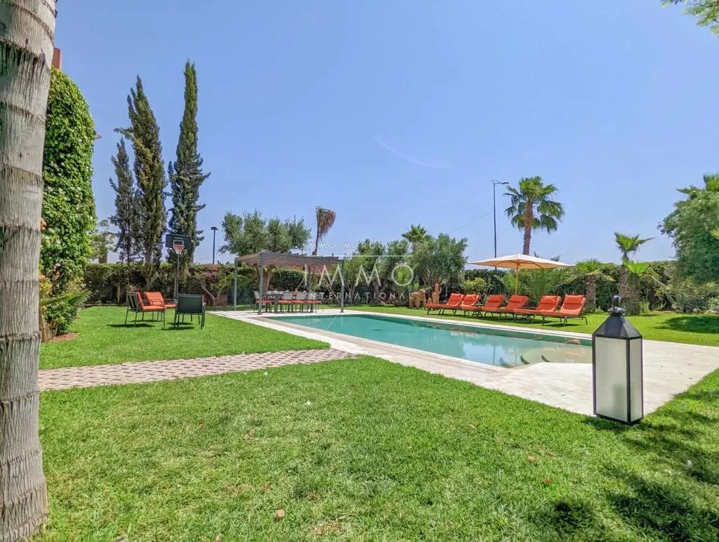 Belle villa moderne a vendre palmeraie marrakech