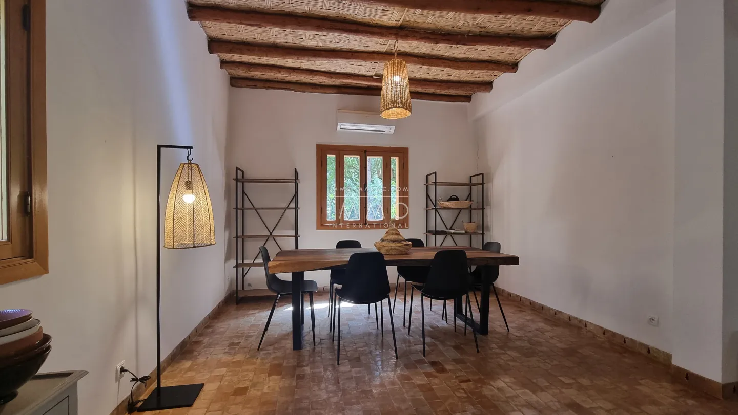 Au pied de la vallée de l'ourika maison  beldi  chic à vendre à marrakech