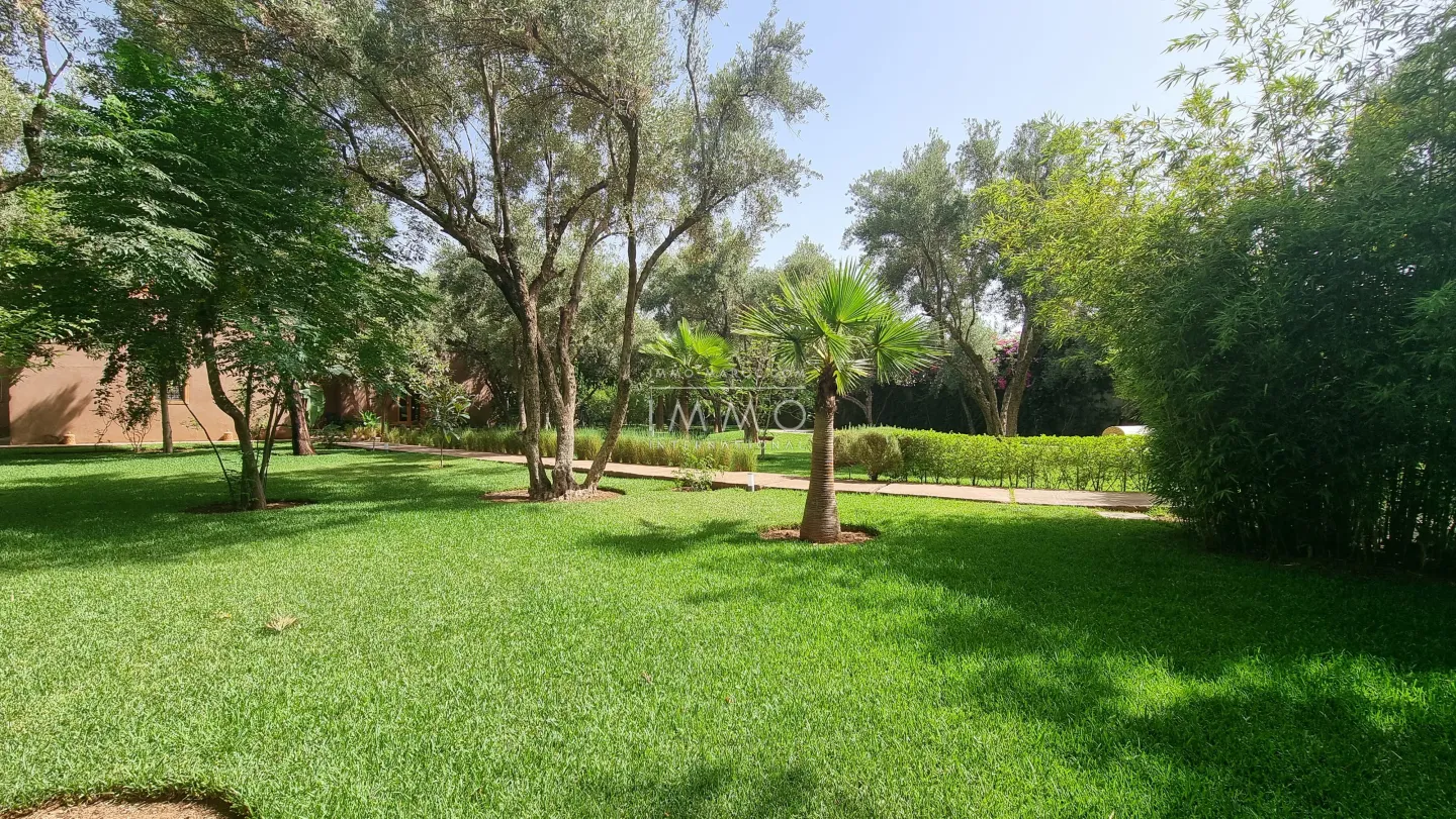 Au pied de la vallée de l'ourika maison  beldi  chic à vendre à marrakech