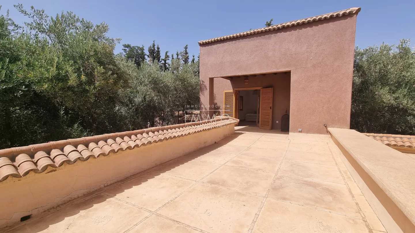 Au pied de la vallée de l'ourika maison  beldi  chic à vendre à marrakech