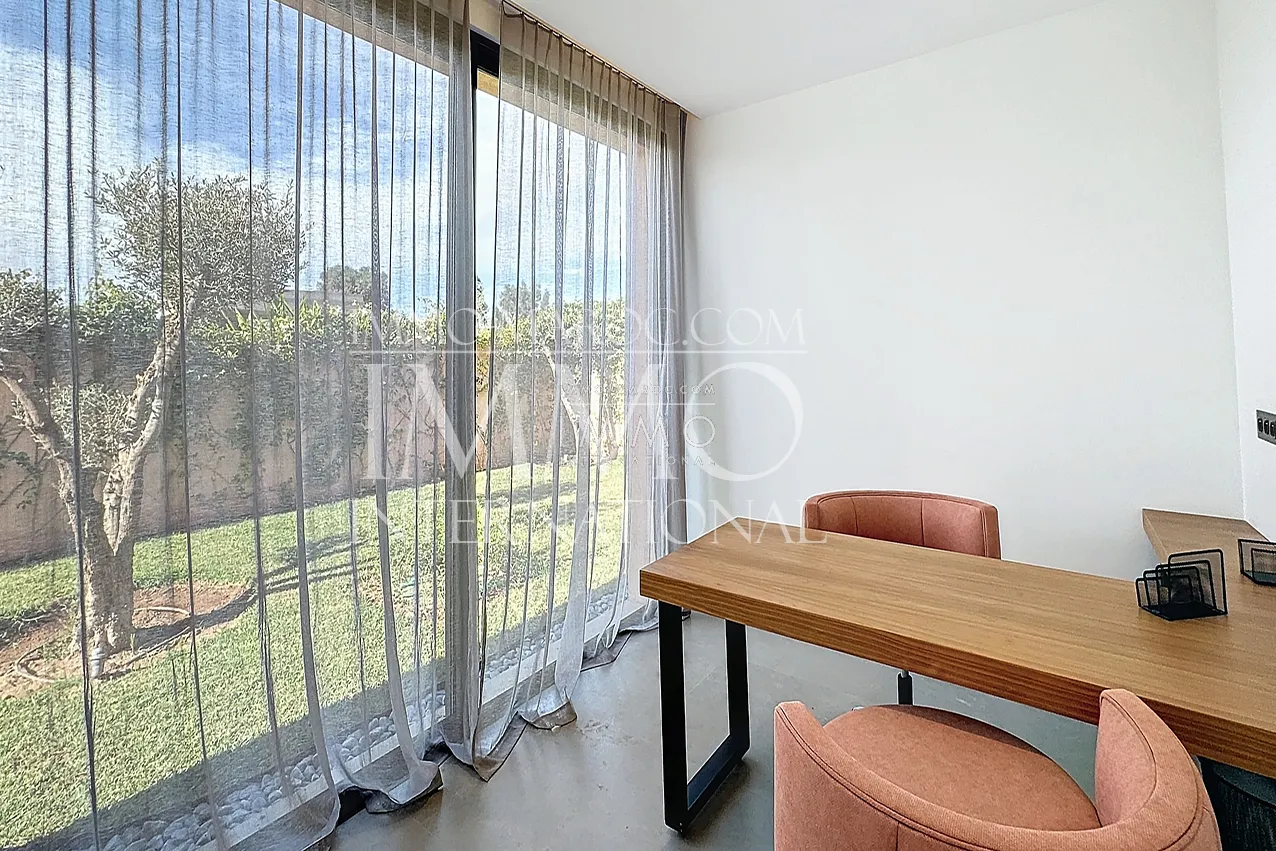 Villa contemporain a vendre en construction route ourika marrakech