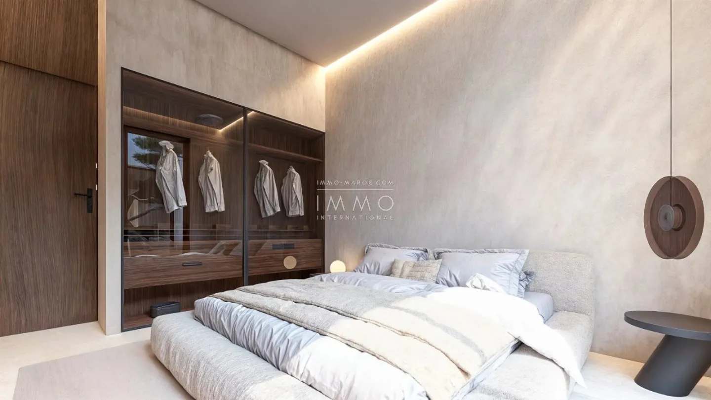 Villa contemporaine a vendre  en construction route ourika marrakech