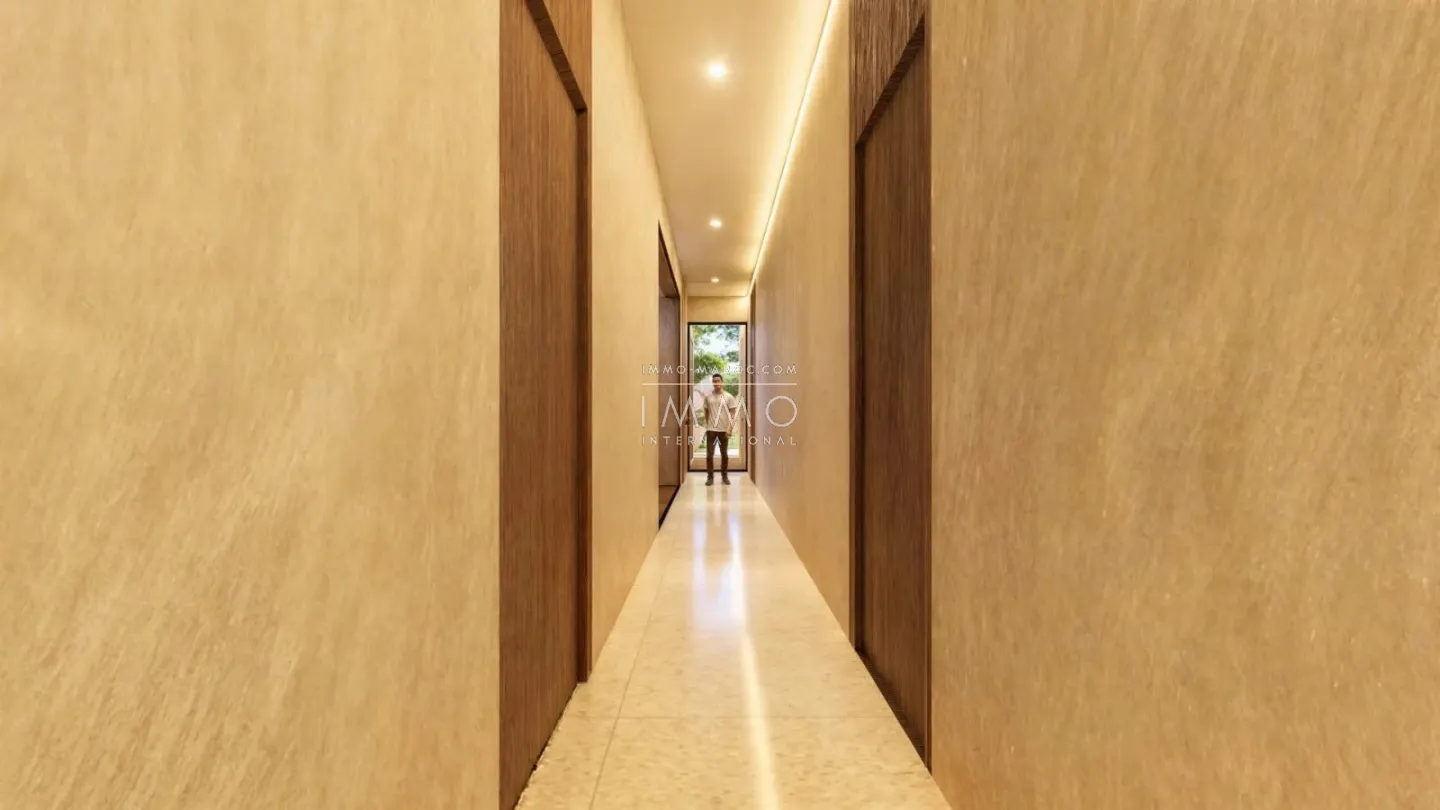Villa contemporaine a vendre  en construction route ourika marrakech