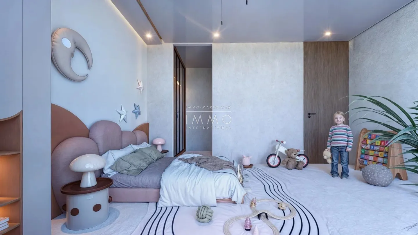 Villa contemporaine a vendre  en construction route ourika marrakech