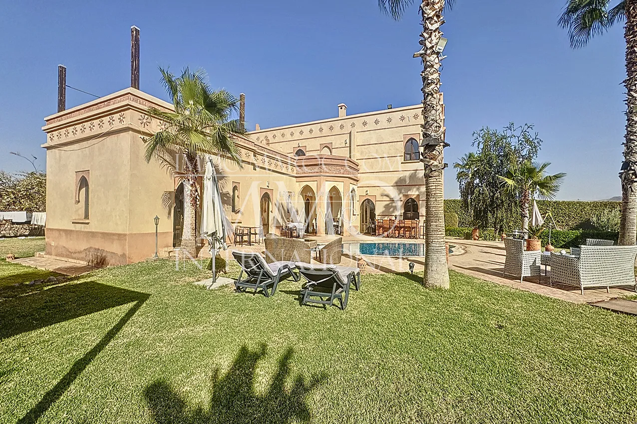 Villa autorisée maison d’hôtes – À vendre à marrakech