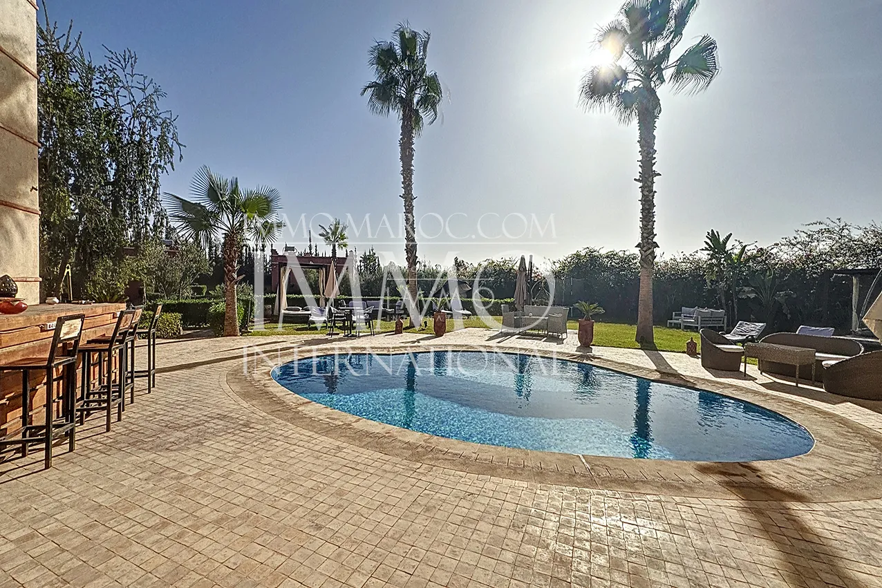 Villa autorisée maison d’hôtes – À vendre à marrakech