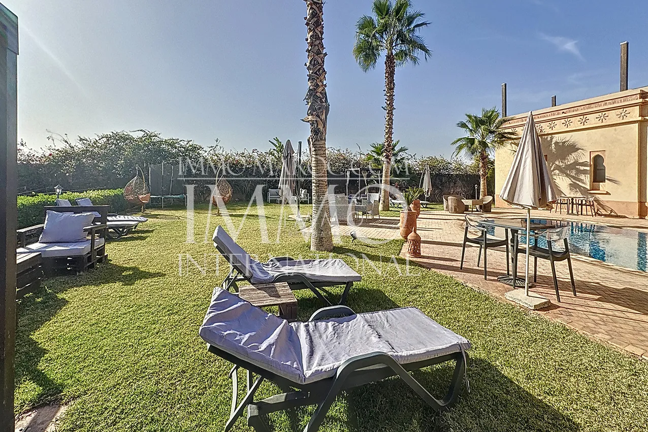 Villa autorisée maison d’hôtes – À vendre à marrakech