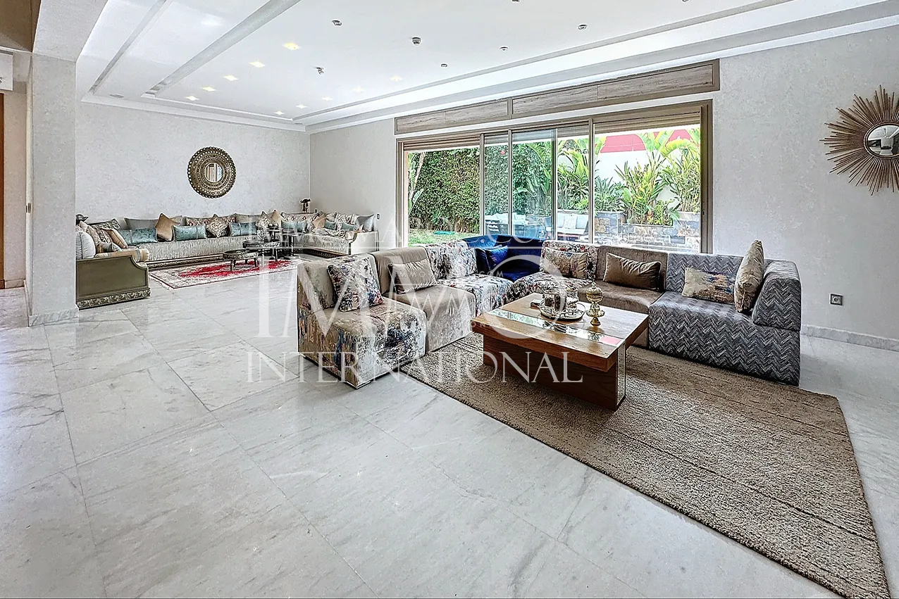 Magnifique villa contemporaine avec piscine – agdal marrakech