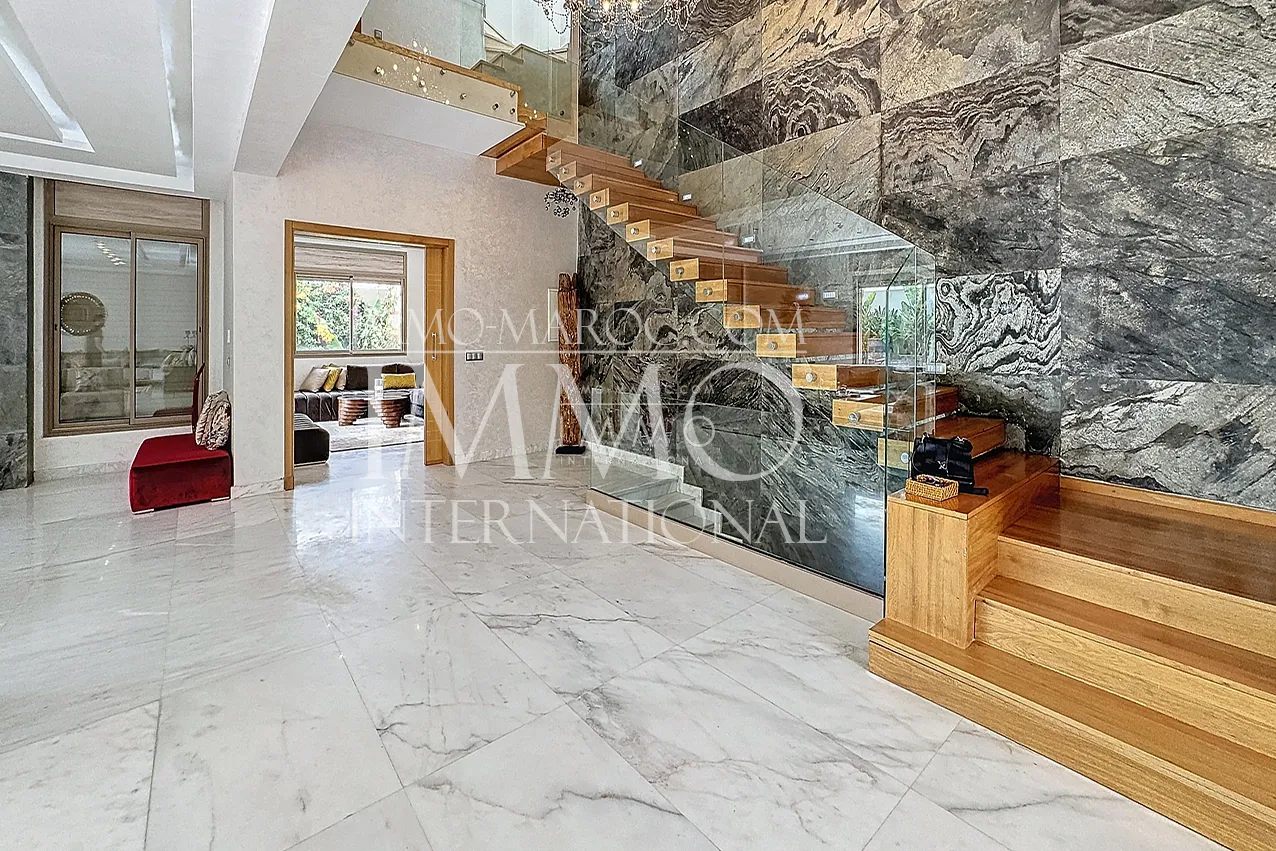 Magnifique villa contemporaine avec piscine – agdal marrakech