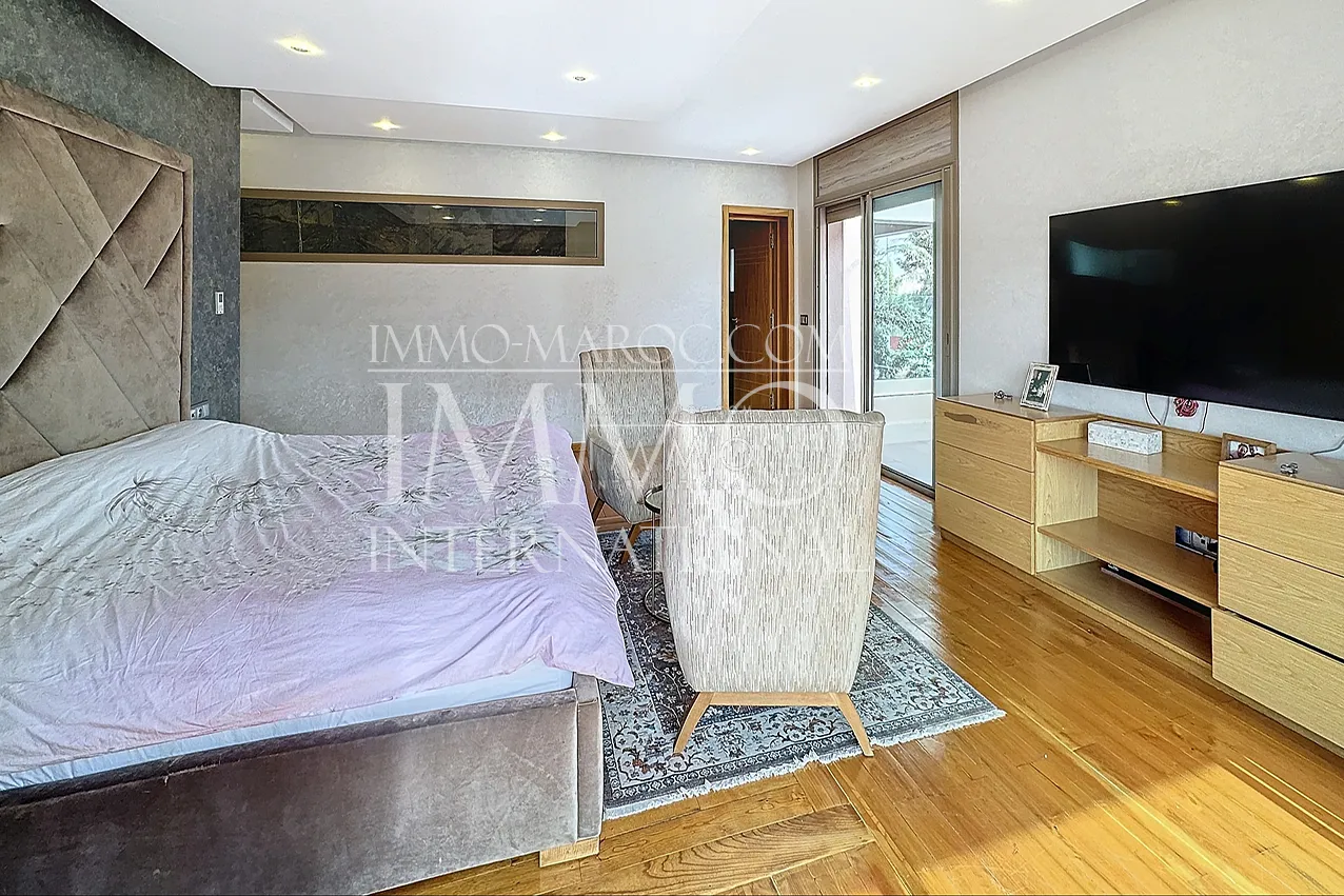 Magnifique villa contemporaine avec piscine – agdal marrakech