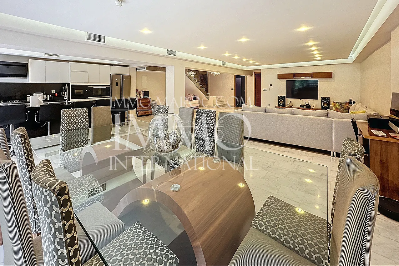 Magnifique villa contemporaine avec piscine – agdal marrakech