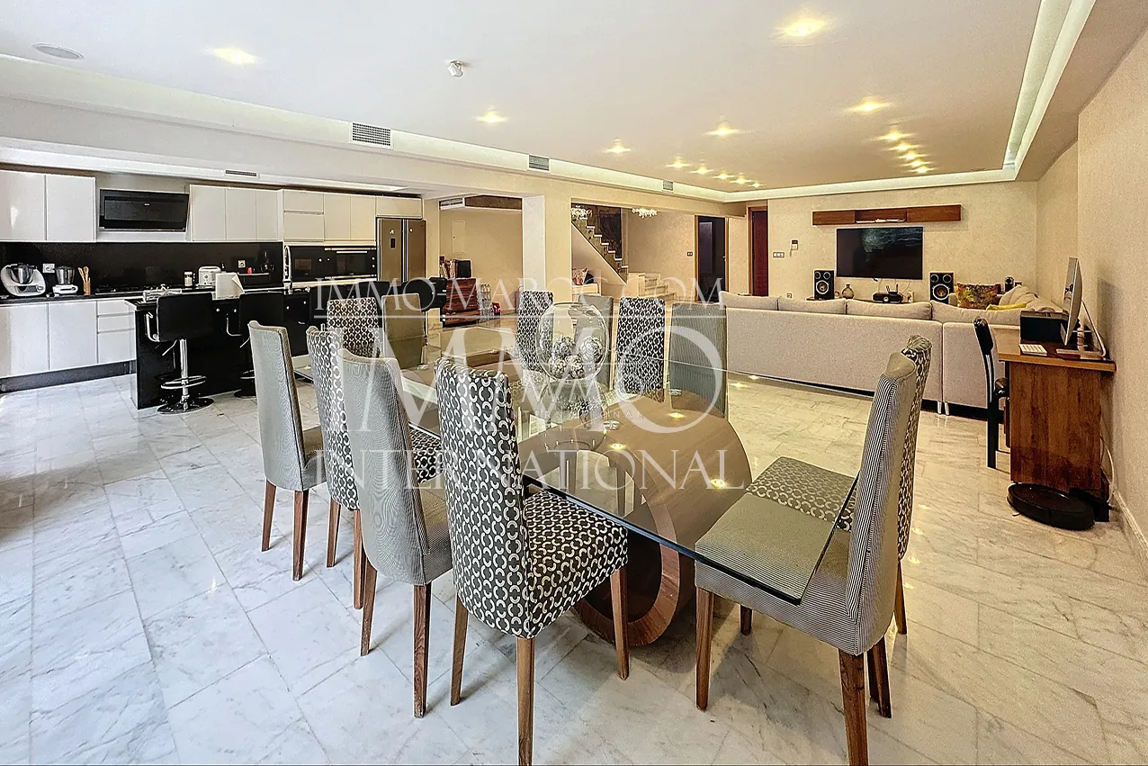 Magnifique villa contemporaine avec piscine – agdal marrakech