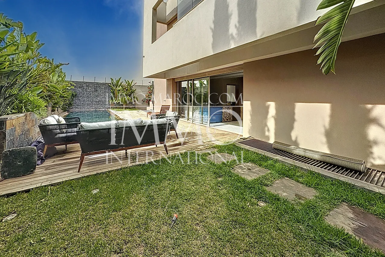 Magnifique villa contemporaine avec piscine – agdal marrakech