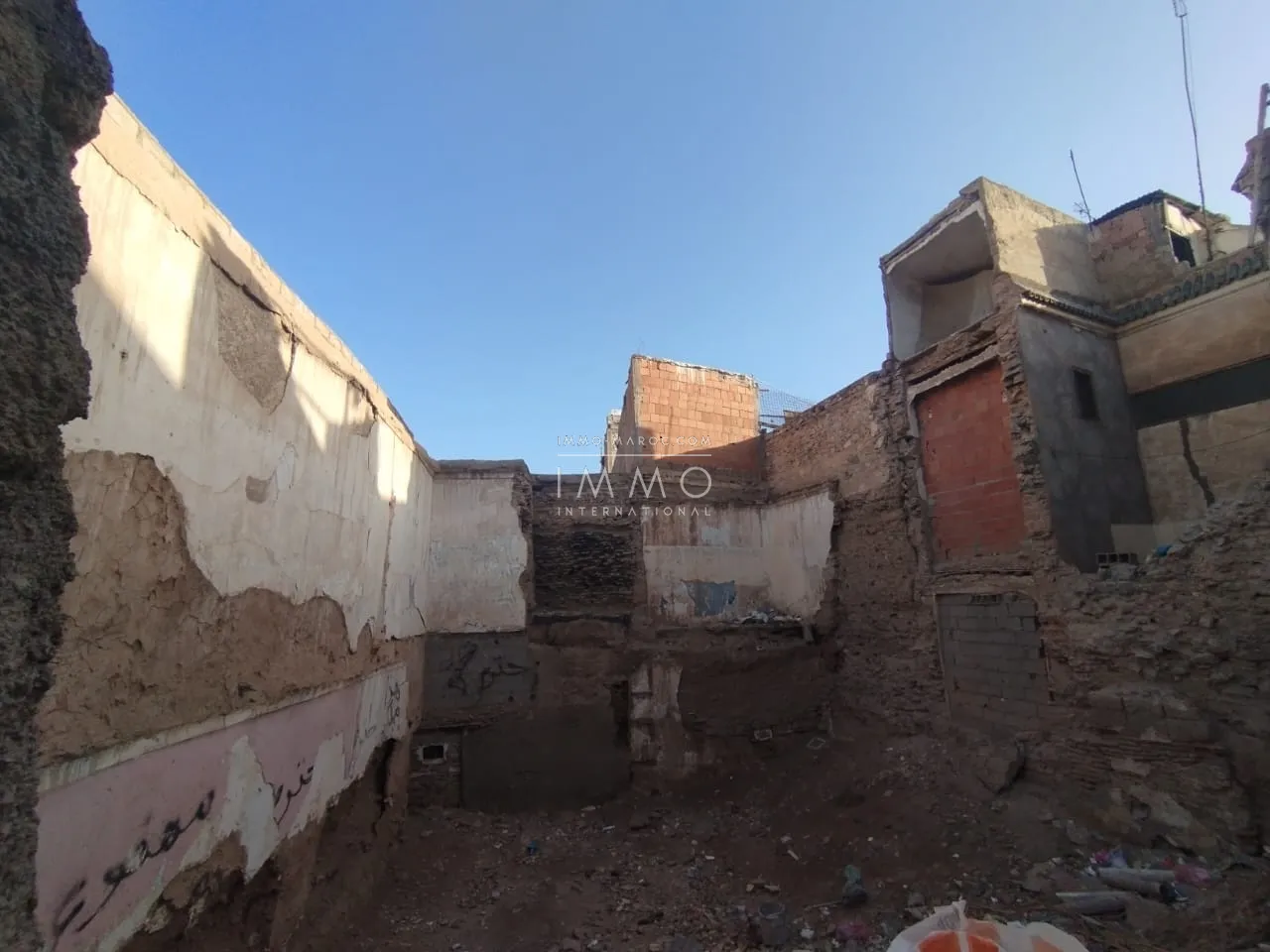  riad en ruine à rénover – médina de marrakech