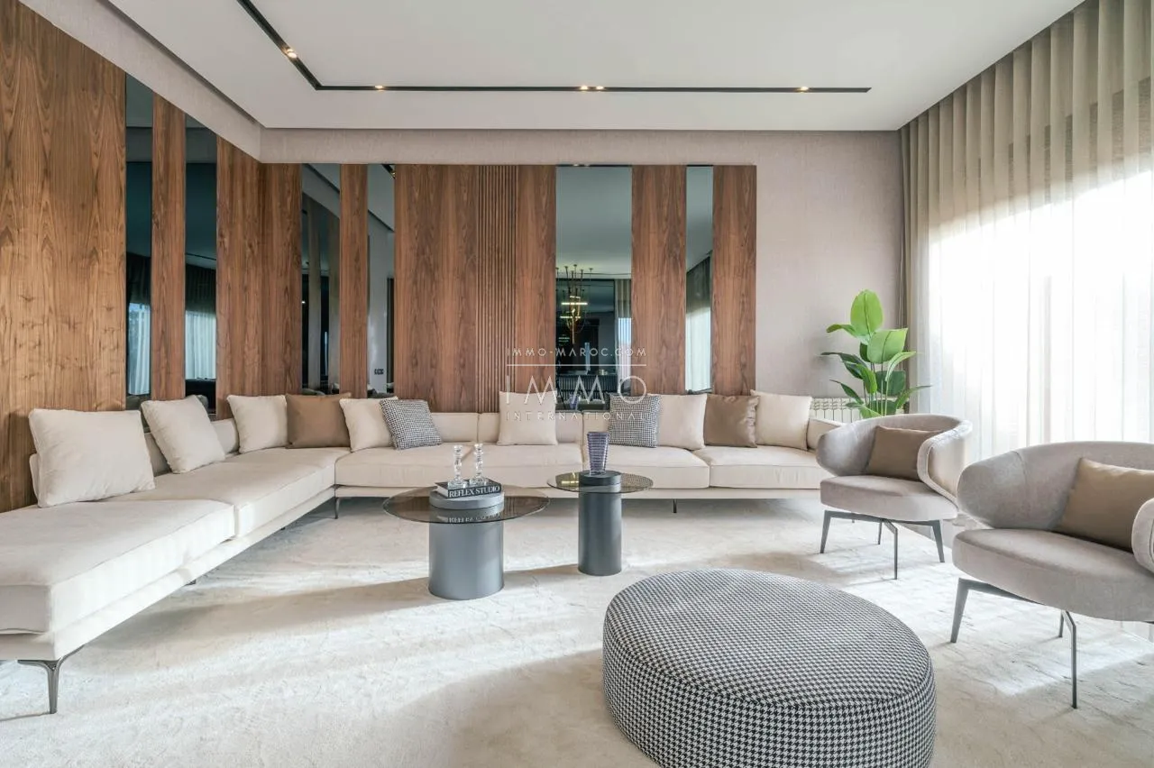 Villa comptemporaine a vendre avec vna km 10