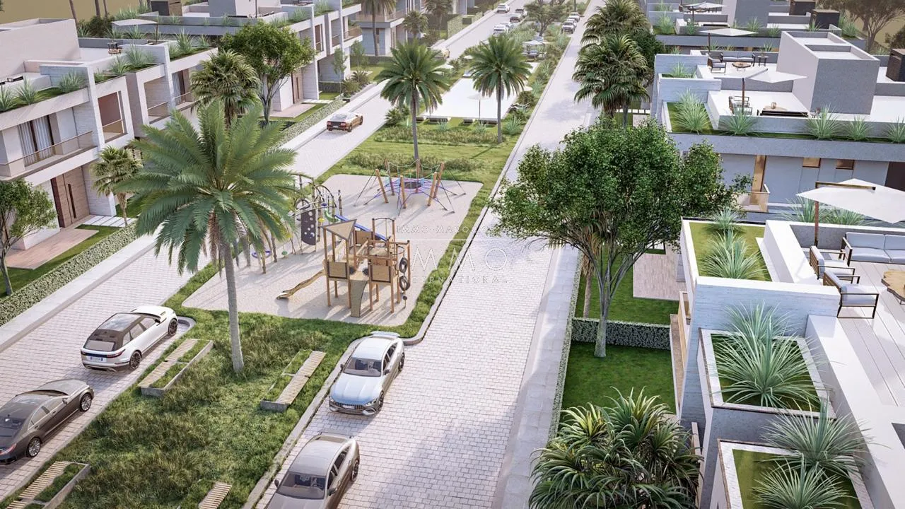 Villa comptemporaine a vendre avec vna km 10