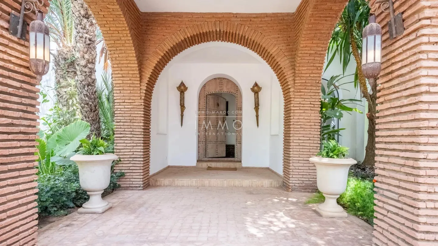 Villa de luxe  de plain-pied avec jardin d'exception