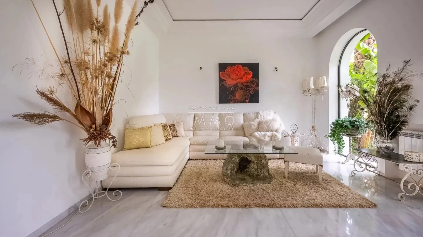 Villa de luxe  de plain-pied avec jardin d'exception