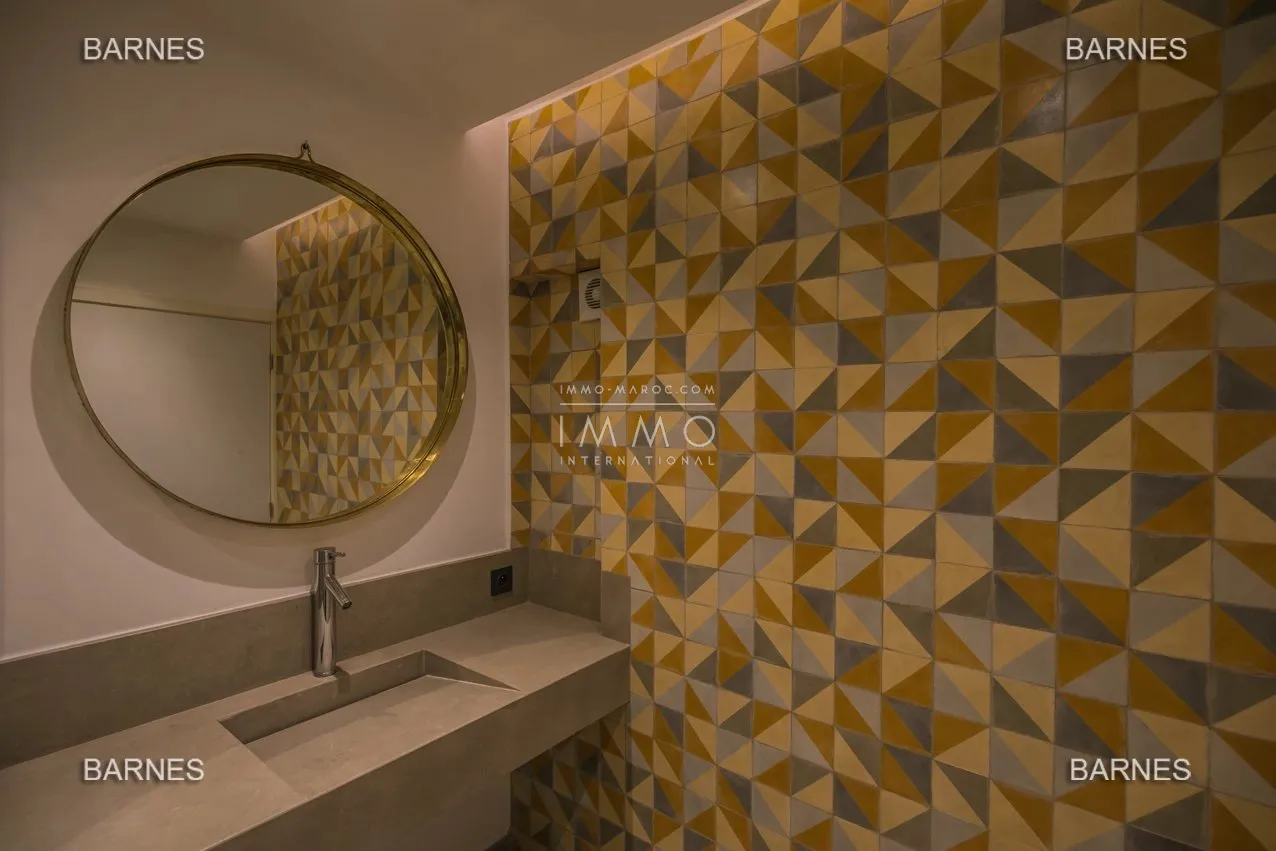 Signature arty à majorelle – 93 m² rénovés à neuf – pierre de taza & noyer