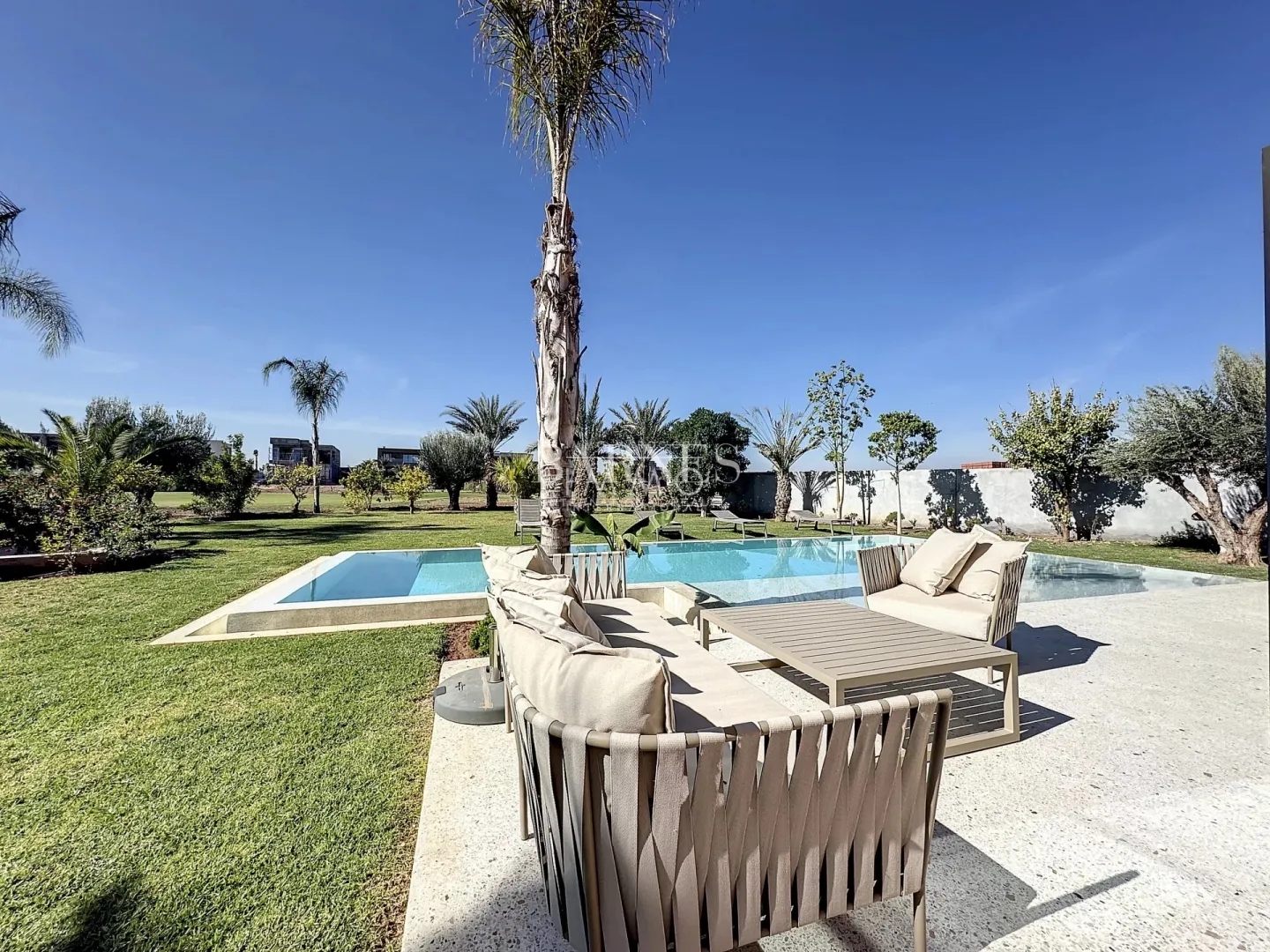 Villa front de golf amelkis